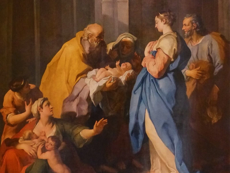 1693-Hyacinthe Collin de Vermont[ - Presentazione di Gesù al Tempio - Cattedrale di San Giovanni di Lione